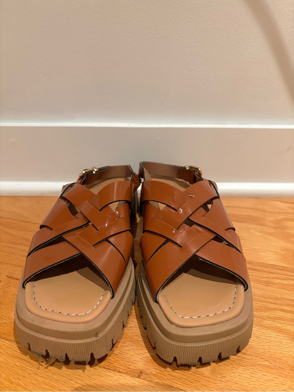 Anthropologie Maeve Fisherman Sandals Size 37 - Picture 2 of 6